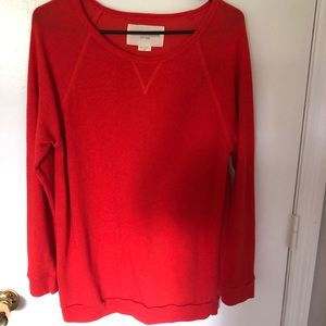 Obey women’s red sweater SZ M